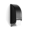 'BlackSatino' compact toiletroldispenser zwart 180268