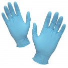 Disposable handschoenen nitrile, poedervrij blauw